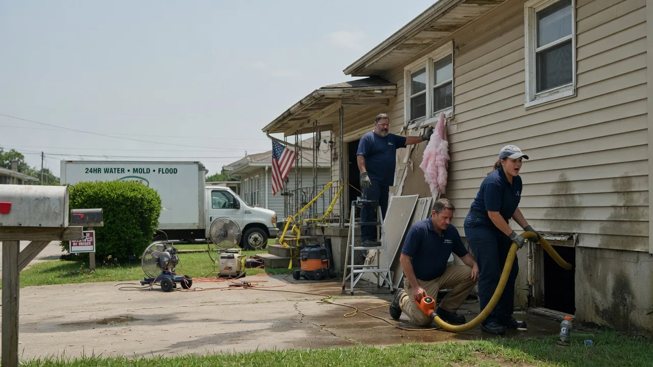Water Damage Repair in Mount Auburn, IA near me
